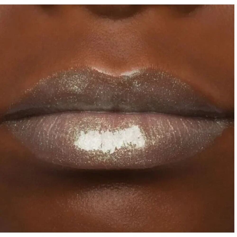 Jeffree Star The Gloss Paid in Full Gold Sheer Shimmer Glitter Lip Gloss NIB